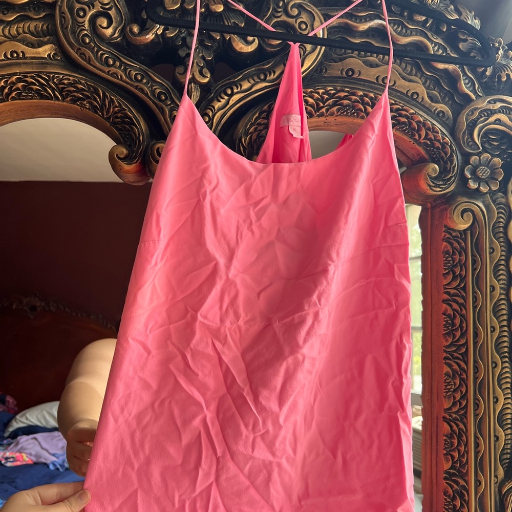 Lilly Pulitzer Pink Pout Belle Camisole Sz XL EUC